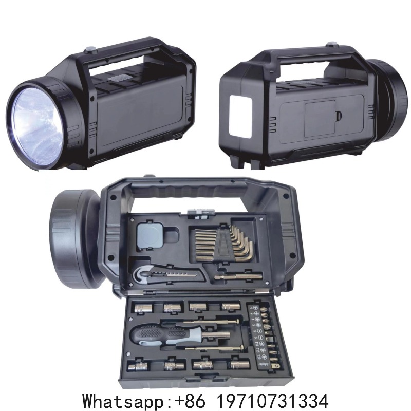 Power Tools Kits - 2-in-1 Camping Lantern & Tool Set