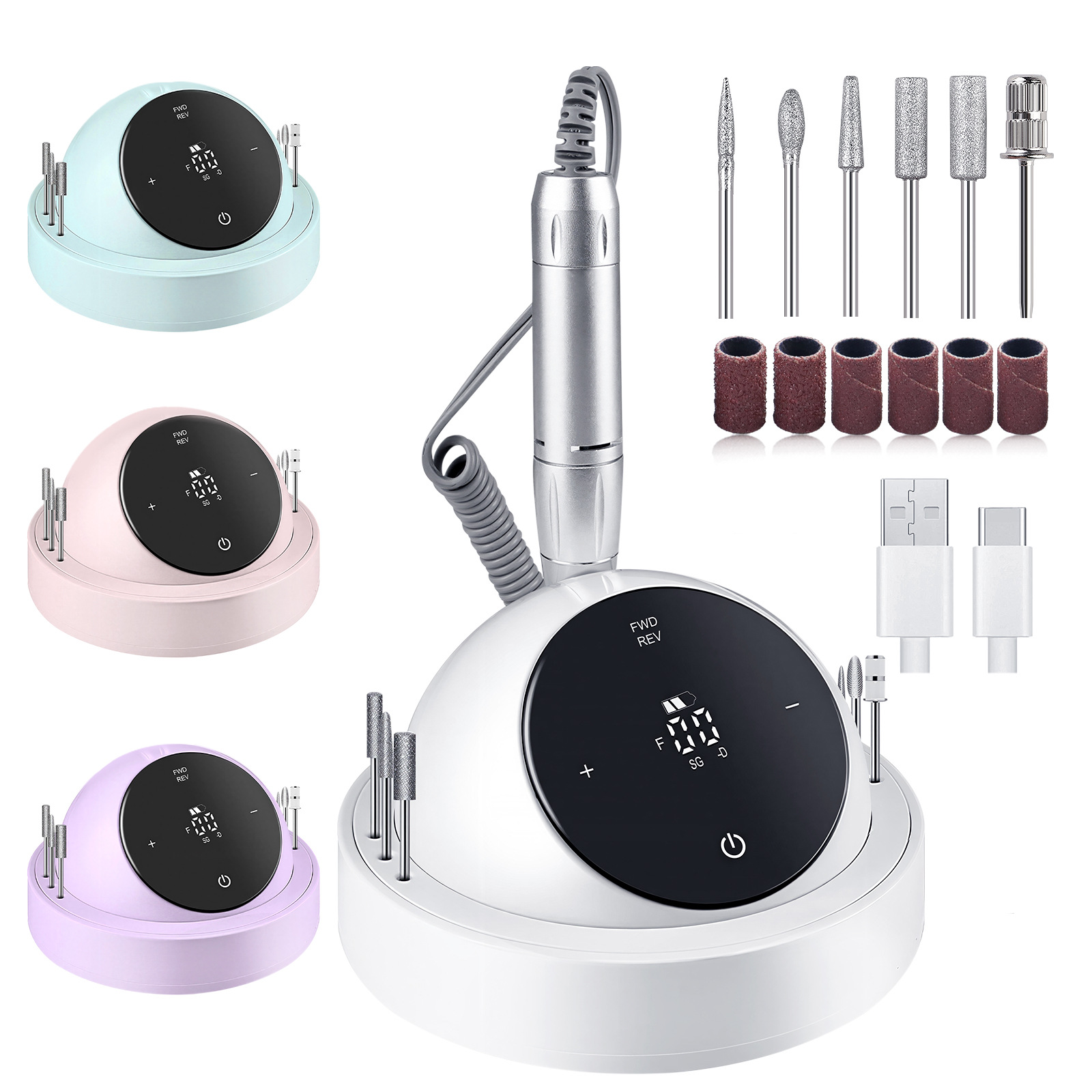 Power Tools Excel - 45000rpm Manicure Drill Machine Electric Nail