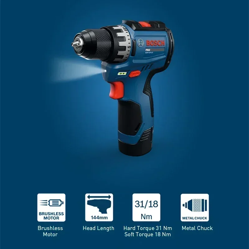 BOSCH GSR12V-31 Cordless Elect - đánh giá và giá Power Tools Kits