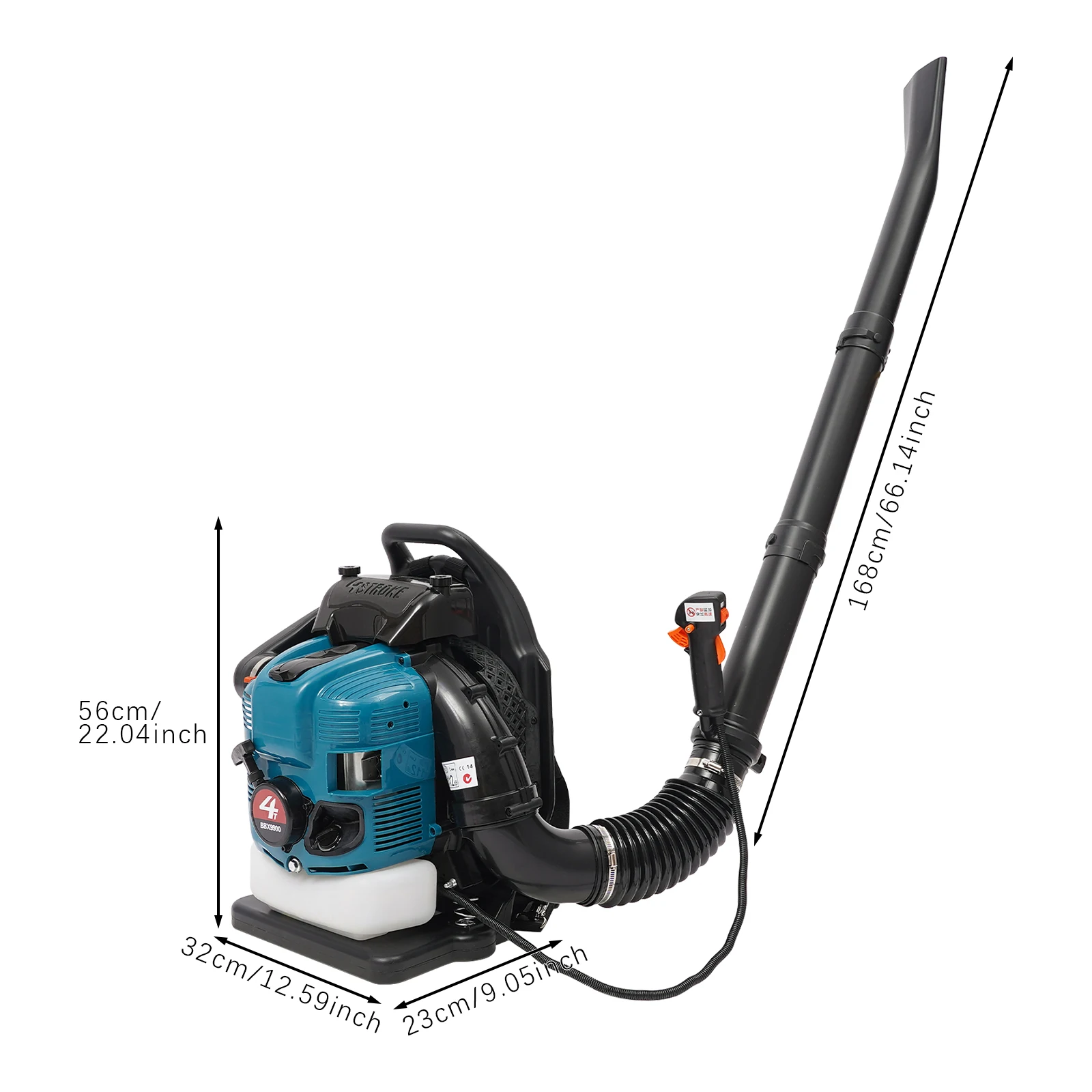 Petrol Backpack Leaf Blower 75 - đánh giá và giá Power Tools Yard