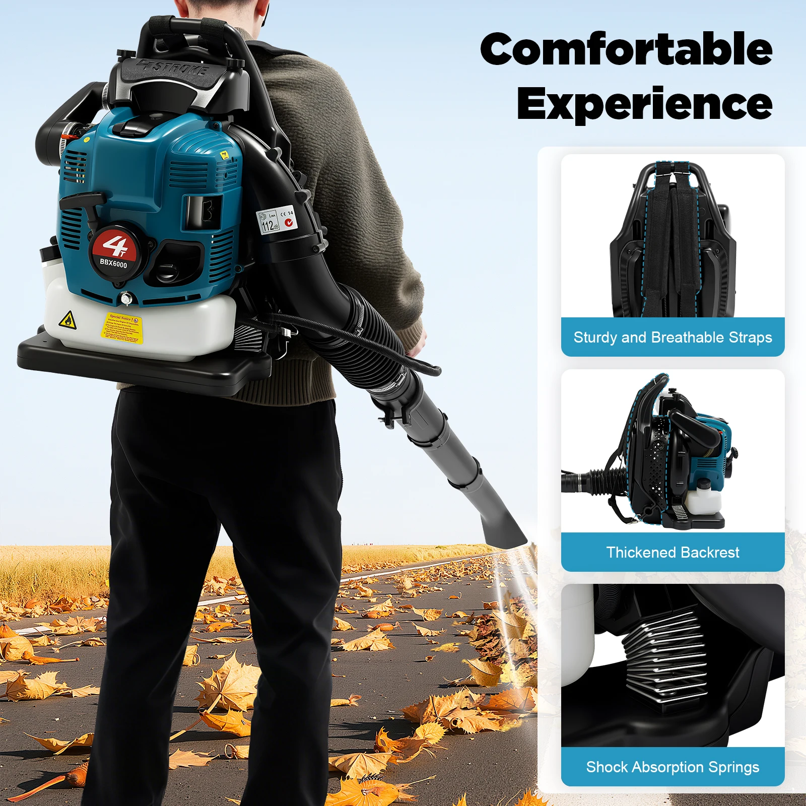 Petrol Backpack Leaf Blower 75 - đánh giá và giá Power Tools Yard