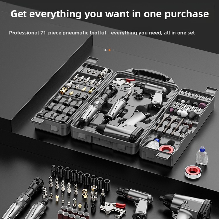 71-Piece Heavy-Duty Pneumatic  - đánh giá và giá Power Tools Kits