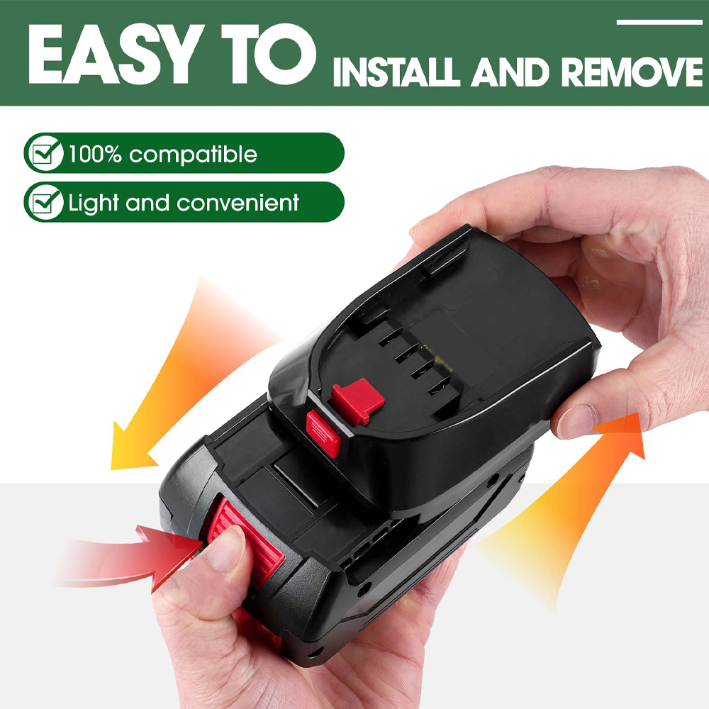 Battery Converter Adapter MT18 - đánh giá và giá Power Tools Green